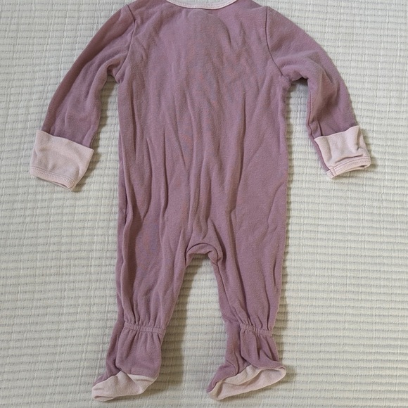 Cloud Island Pink and Lavender Footies Size 0-3 Months - Picture 6 of 9